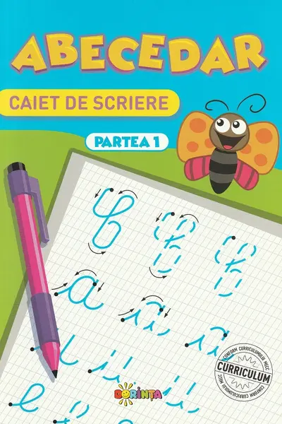 Abecedar. Caiet de scriere - partea 1