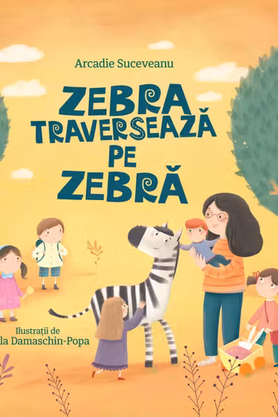 Zebra traverseaza pe zebra
