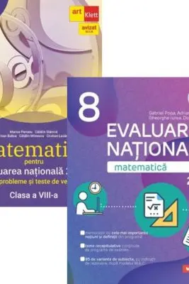 Pachet Evaluarea Nationala 2026 Matematica pentru clasa a 8-a - Marius Perianu, Gabriel Popa