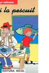 O zi la pescuit - Recitam si coloram