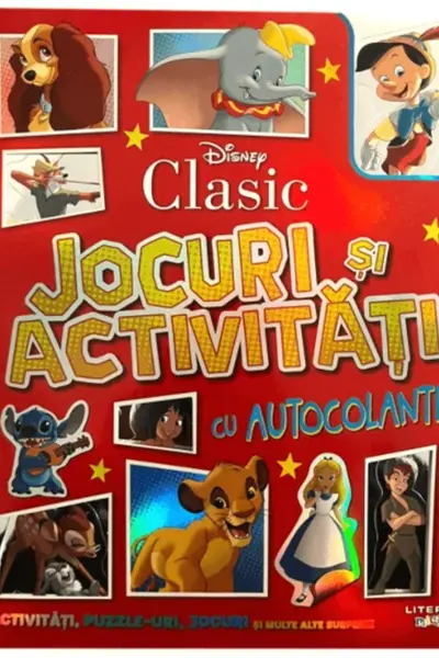 Disney Clasic. Jocuri si activitati cu autocolante