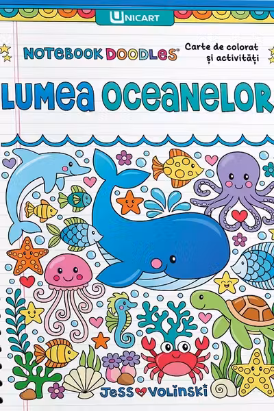 Lumea oceanelor. Carte de colorat si activitati