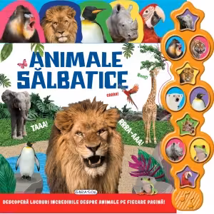 Carte cu sunete - Animale salbatice