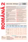 Planșa Română 2. Limba română: Morfologia 2