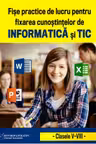 Fise de lucru practice pentru fixarea cunostintelor de informatica si TIC