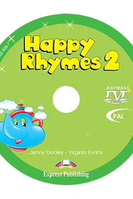 Curs limba engleza Happy Rhymes 2 DVD - Jenny Dooley, Virginia Evans