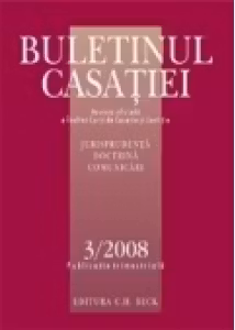 Buletinul Casatiei, Nr. 3/2008