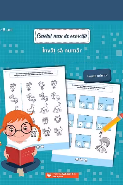 Caietul meu de exercitii. Invat sa numar