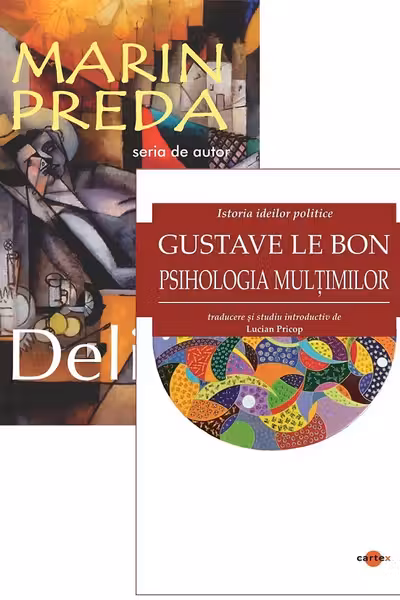 Pachet 2 cărți: Delirul + Psihologia mulțimilor