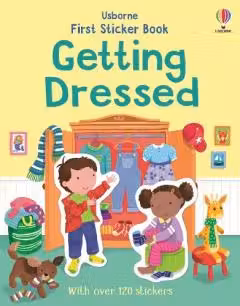 First Sticker Book Getting Dressed