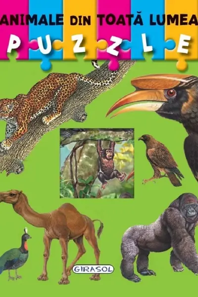 Puzzle animale din toata lumea