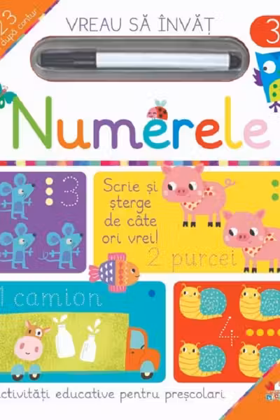 VREAU SA INVAT. NUMERELE