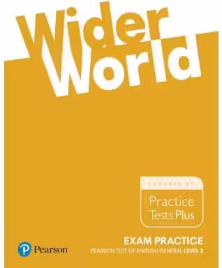 Wider World Exam Practice Books Pearson Tests of English General Level 2 (B1)