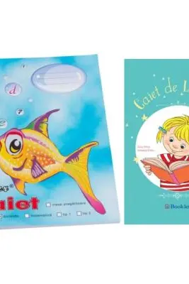 Pachet Caiet Pestisor dictando A5, 48 file, Casa Tipografica si Caiet de lectura pentru clasa a 3-a