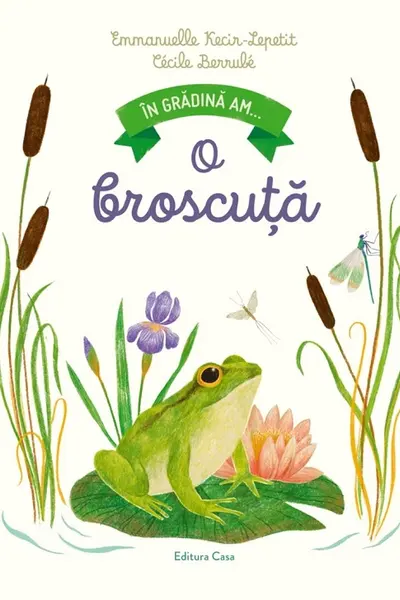 In gradina am... o broscuta