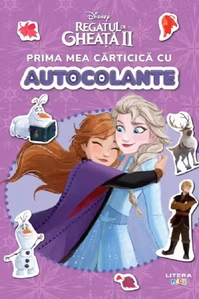 DISNEY. REGATUL DE GHEATA II. PRIMA MEA CARTICICA CU AUTOCOLANTE