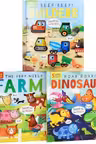 My First Touch and Feel Sound Book Collection 3 Book Set By Little Tiger Gareth Lucas