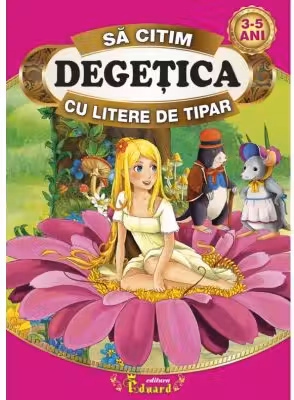 Sa citim DEGETICA cu litere de tipar