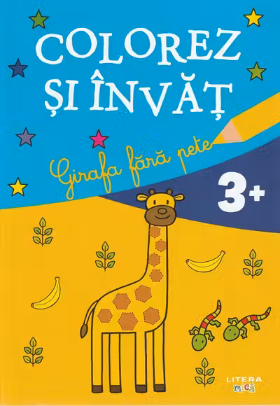 COLOREZ SI INVAT. GIRAFA FARA PETE. reeditare