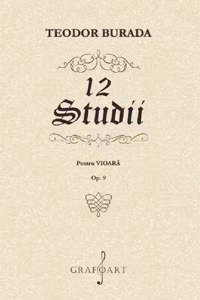 12 studii pentru vioară. Opus 9
