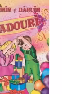 Primim si daruim cadouri - Carte de colorat