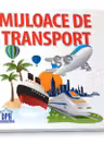 Mijloace de transport. Carte pliata