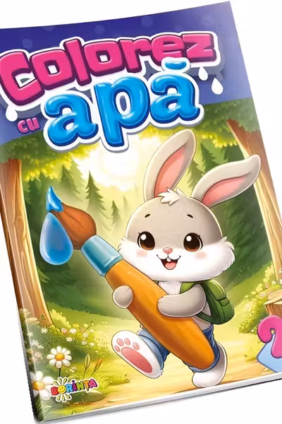 Colorez cu apa 2 - Iepure