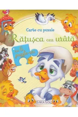 Carte cu puzzle. Ratusca cea Urata