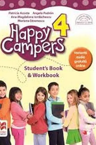 Happy campers Student book workbook clasa a 4-a