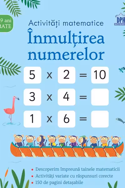Activități matematice. Înmulțirea numerelor 8-9 ani