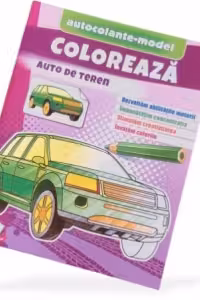 Coloreaza auto de teren