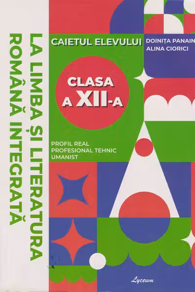 Limba si literatura romana integrata cl 12