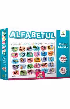 Alfabetul - Puzzle educativ 100 de piese