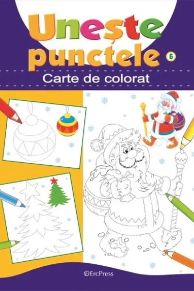 Unește punctele Nr.6: Crăciun