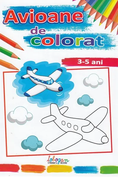 Avioane de colorat