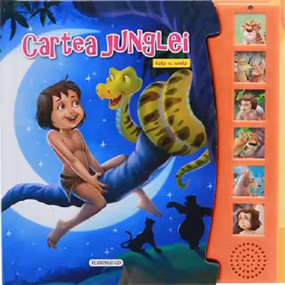 Cartea Junglei Carte cu sunete