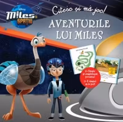 Citesc si ma joc. Miles in spatiu.Aventurile lui Miles