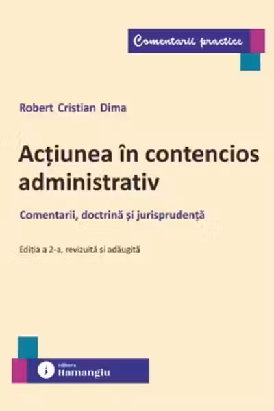 Acțiunea în contencios administrativ Ed.2
