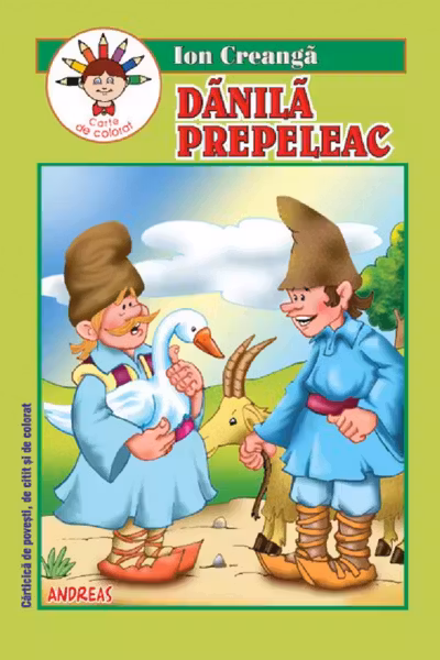 Danila Prepeleac. Carte de citit si colorat