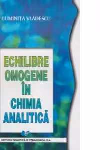 Echilibre omogene in chimia analitica