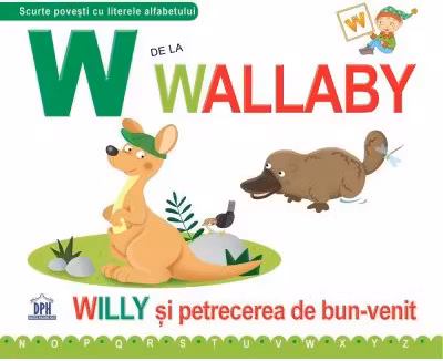W de la Wallaby. Cartonata - Greta Cencetti