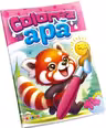 Colorez cu apa : 14 (Panda Rosie)