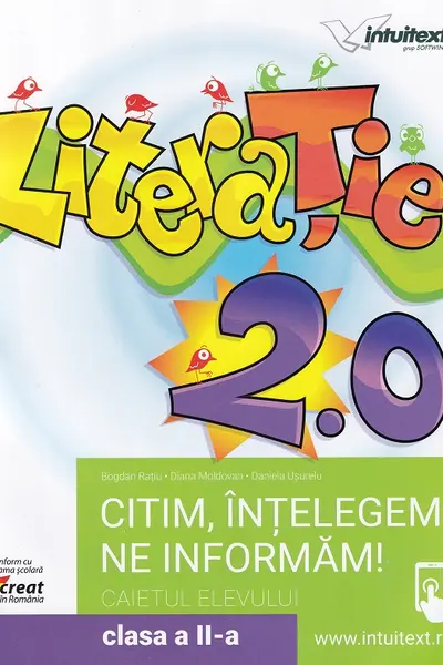 Literație. Citim, înțelegem, ne informăm - Clasa 2 - Caietul elevului