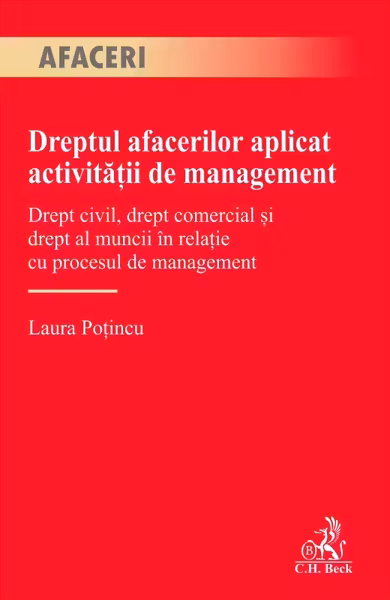Dreptul afacerilor aplicat activitatii de management