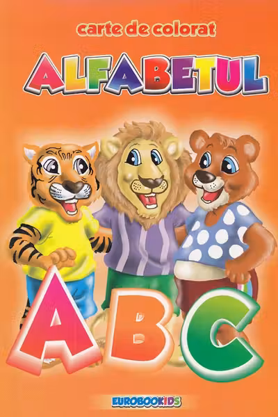 Alfabetul- Carte de colorat A5