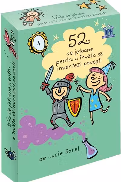 52 jetoane pentru a învăța să inventezi povești