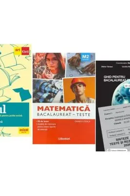 Pachet Bacalaureat 2026. Eseul. Pregatire individuala pentru proba scrisa, Matematica M2 Tehnologic si Biologie clasele 11-12 - Liliana Paicu, Daniela Stoica, Stelica Ene