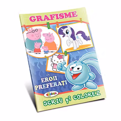 Grafizme cu eroii preferati 3+