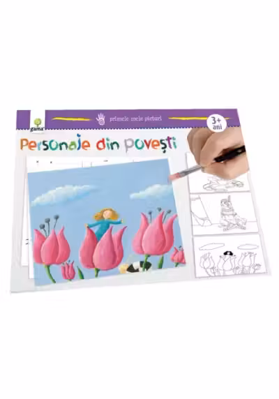 Personaje din povesti - Primele mele picturi