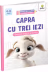Povesti de colorat cu litere de tipar. Capra cu trei iezi